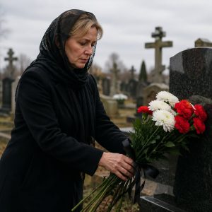 Цветы на похороны  — 12 белых роз
