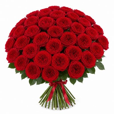 51 пионовидная роза