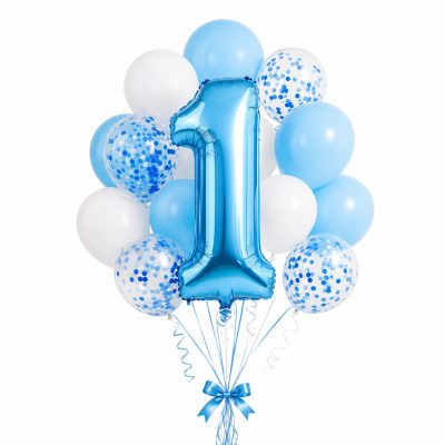 Шары на 1 годик мальчику, доставка